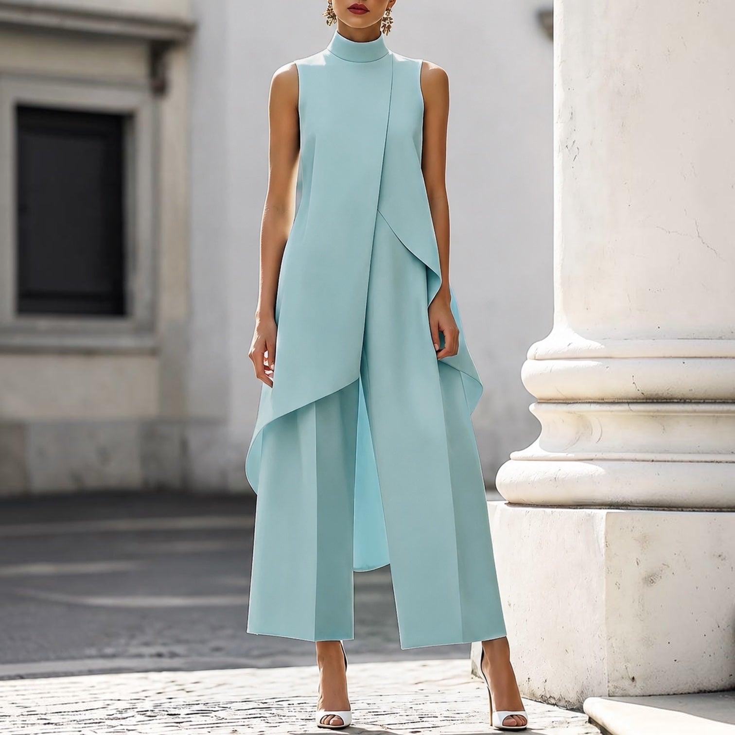 Vivienne™ | Graceful Layered Trouser Set