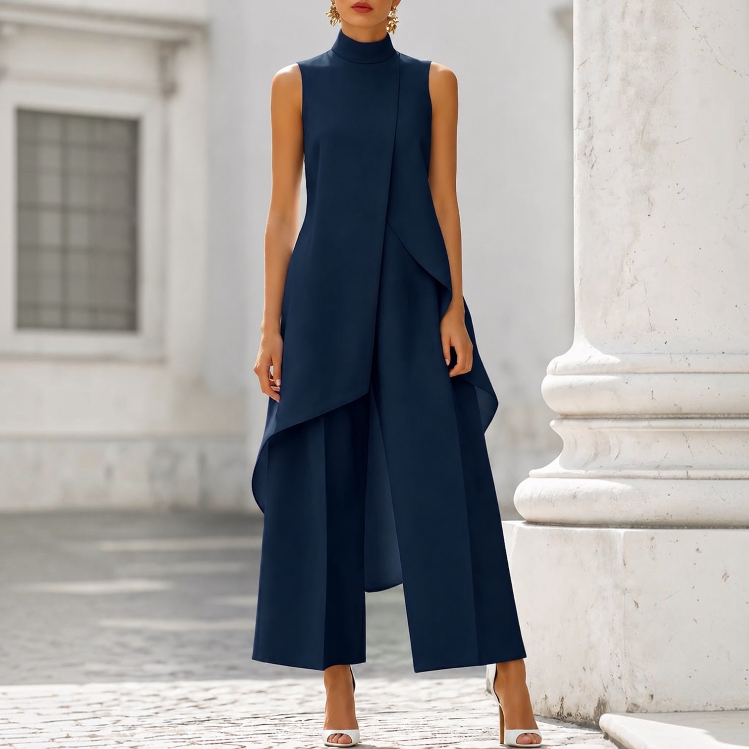 Vivienne™ | Graceful Layered Trouser Set