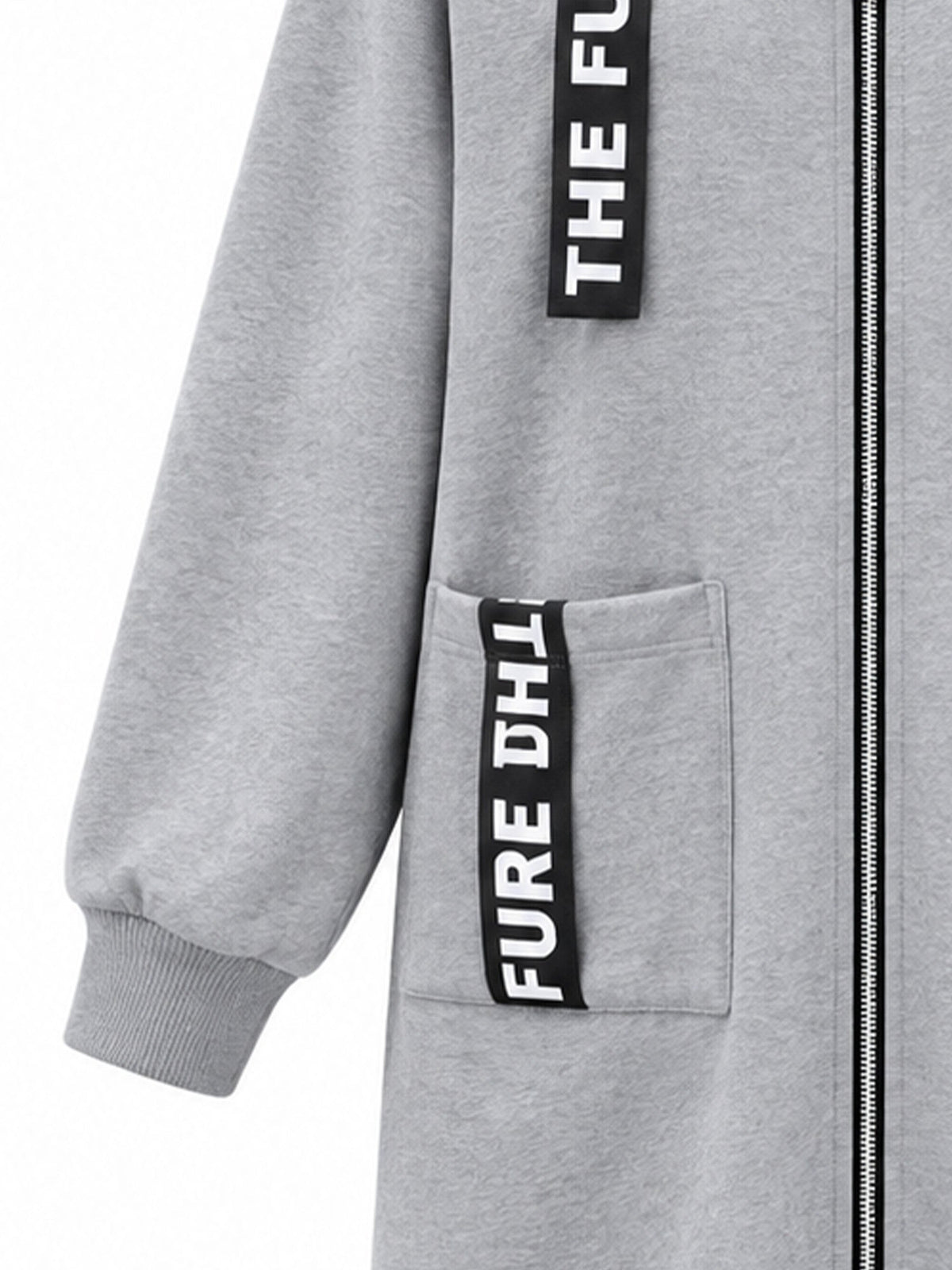 Beryl Long Hooded Zip Coat