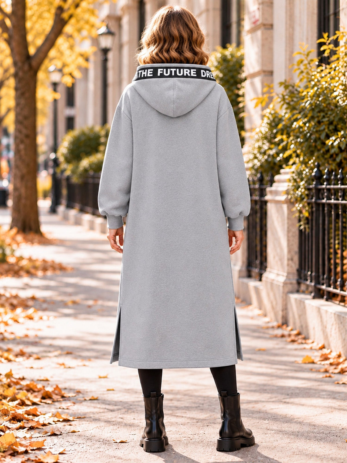 Beryl Long Hooded Zip Coat