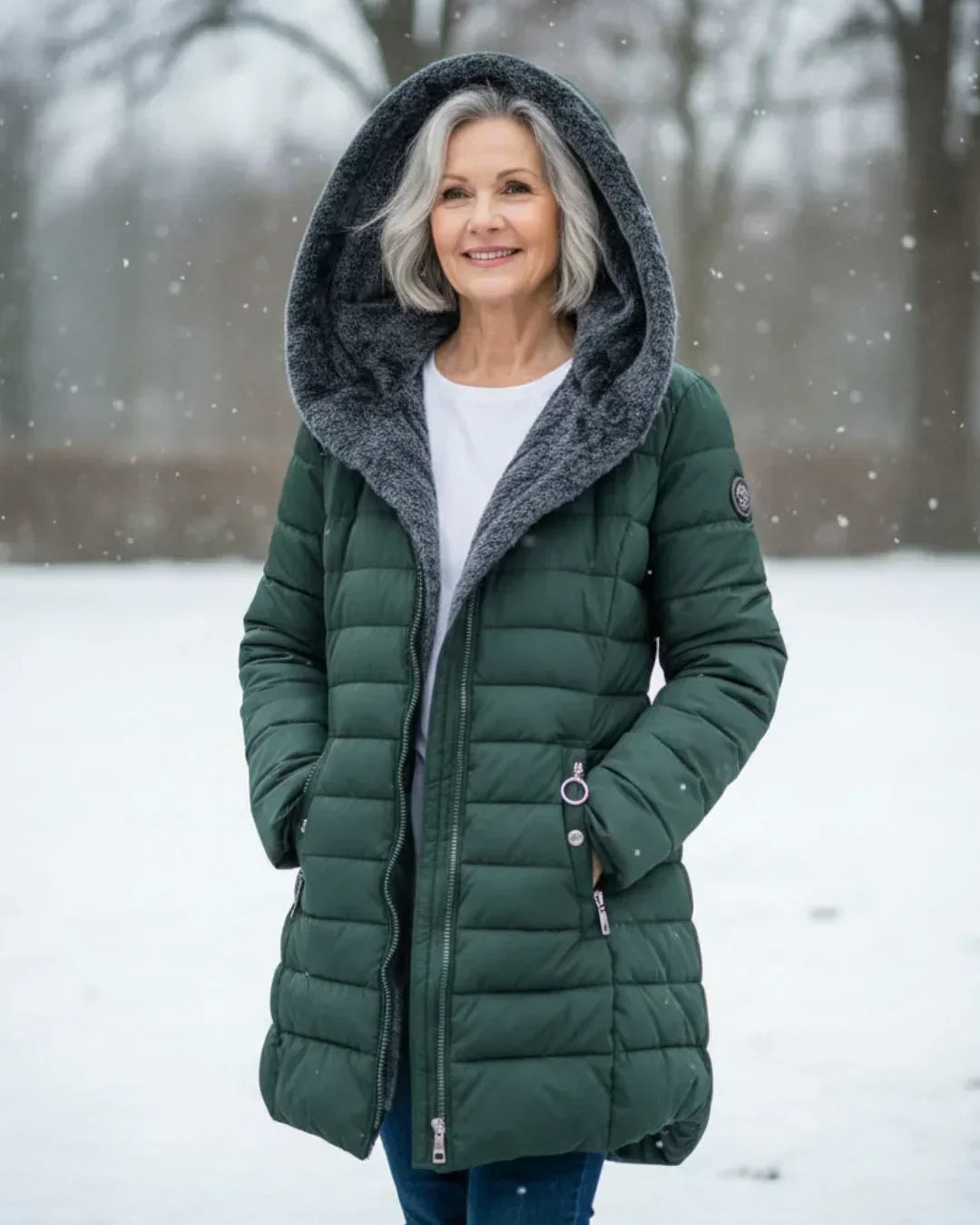 Eleanor™ | Cosy Hooded Winter Coat