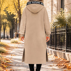 Beryl Long Hooded Zip Coat