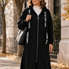 Beryl Long Hooded Zip Coat