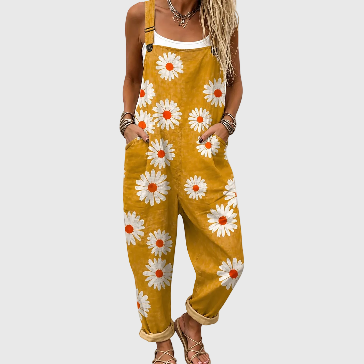 SOFT DAISY JUMPSUIT