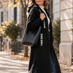 Beryl Long Hooded Zip Coat