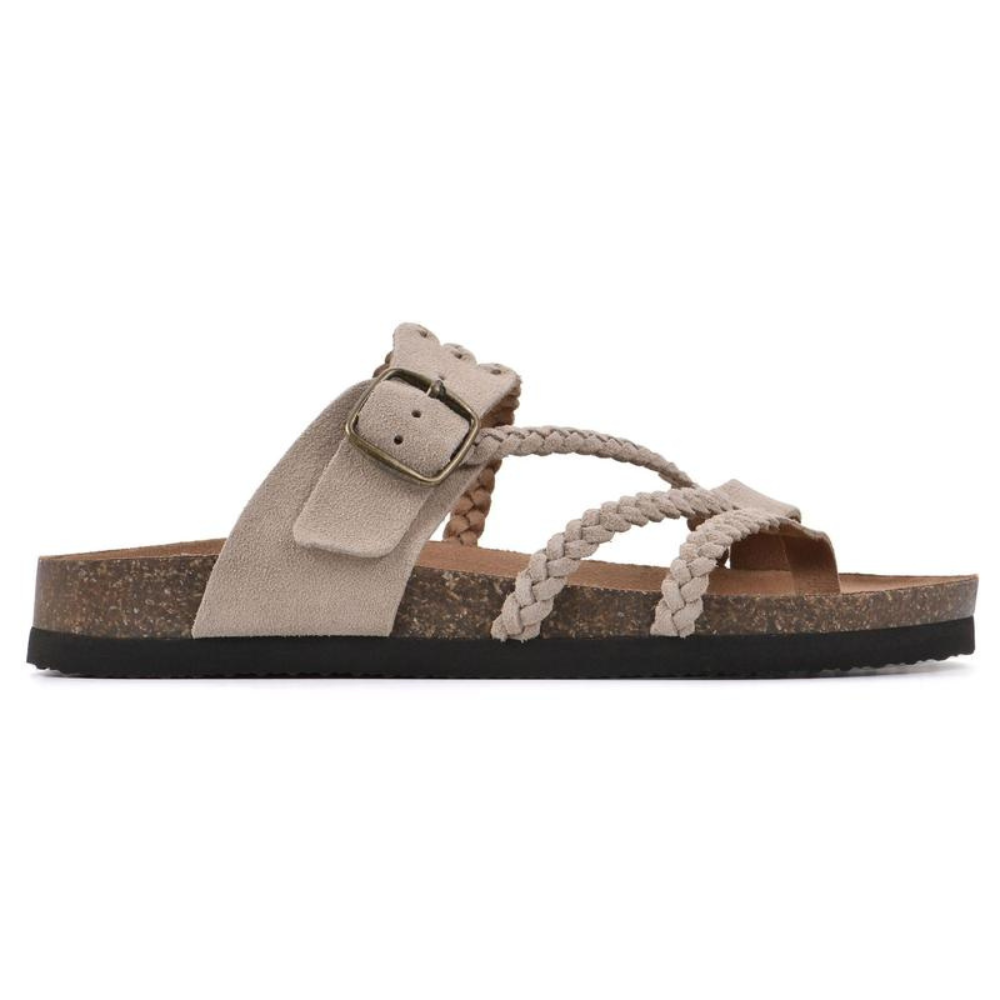 Henry - Comfortable Braided Cork Sandals