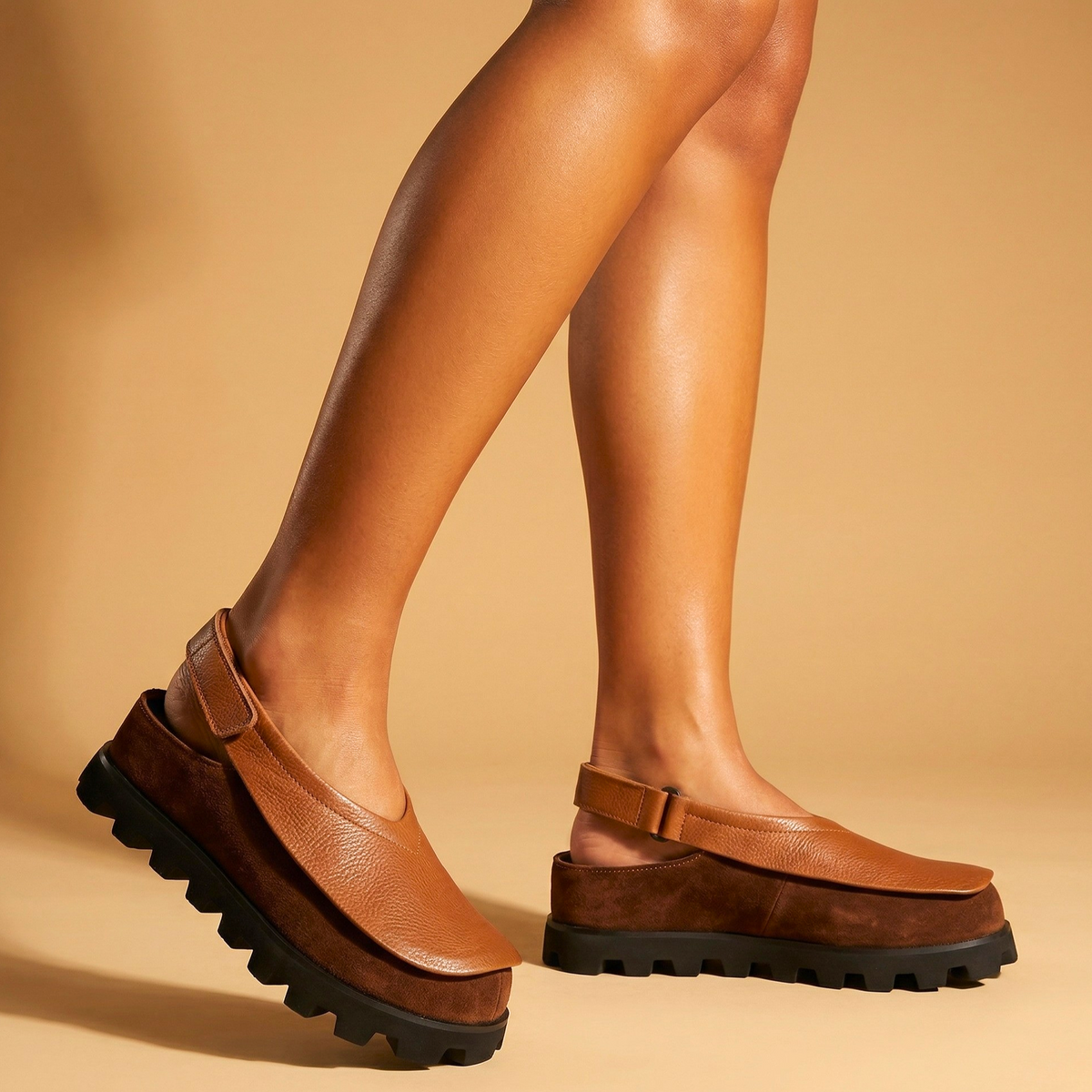 Janice Chunky Platform Slip-On Loafers