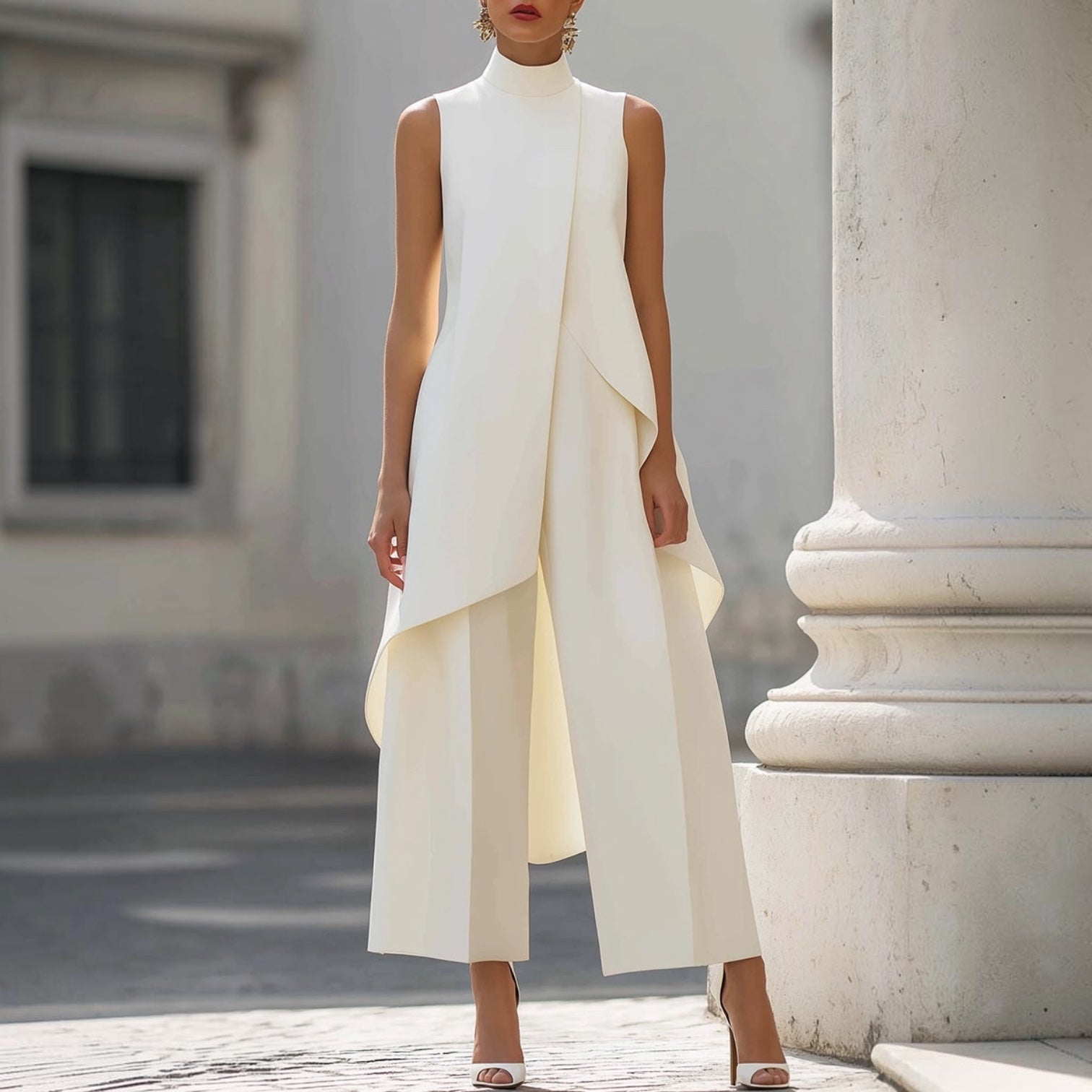 Vivienne™ | Graceful Layered Trouser Set