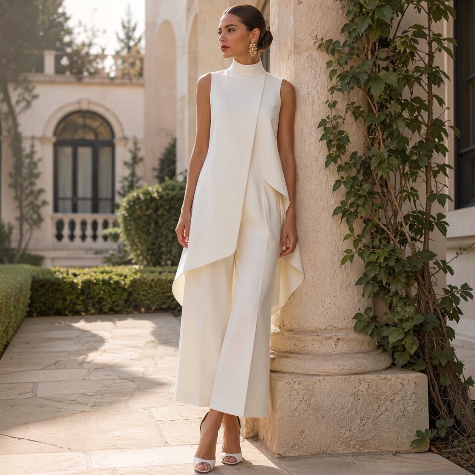 Vivienne™ | Graceful Layered Trouser Set