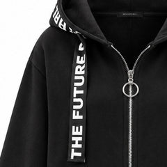 Beryl Long Hooded Zip Coat