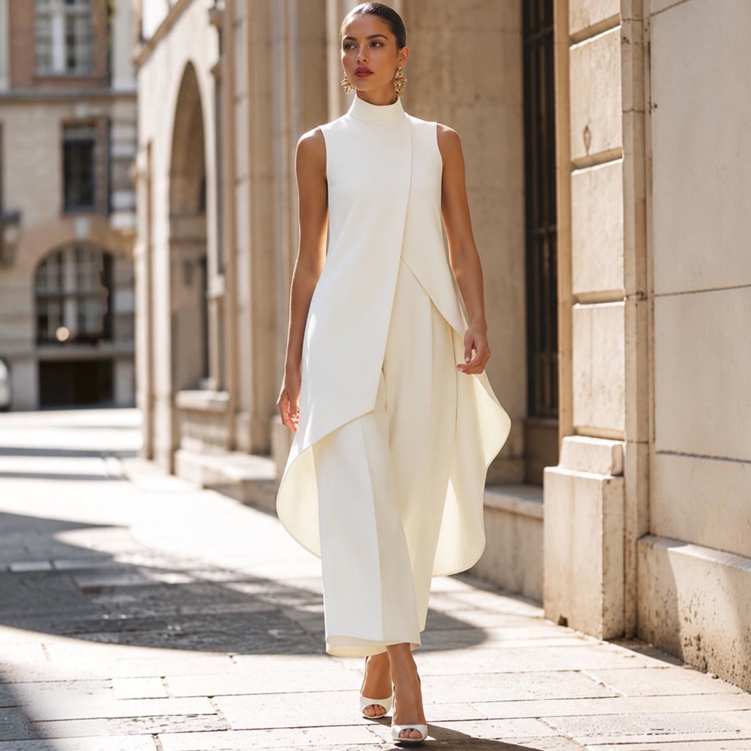 Vivienne™ | Graceful Layered Trouser Set