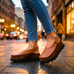 Janice Chunky Platform Slip-On Loafers