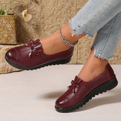 Anita Bow Detail Comfort Loafers