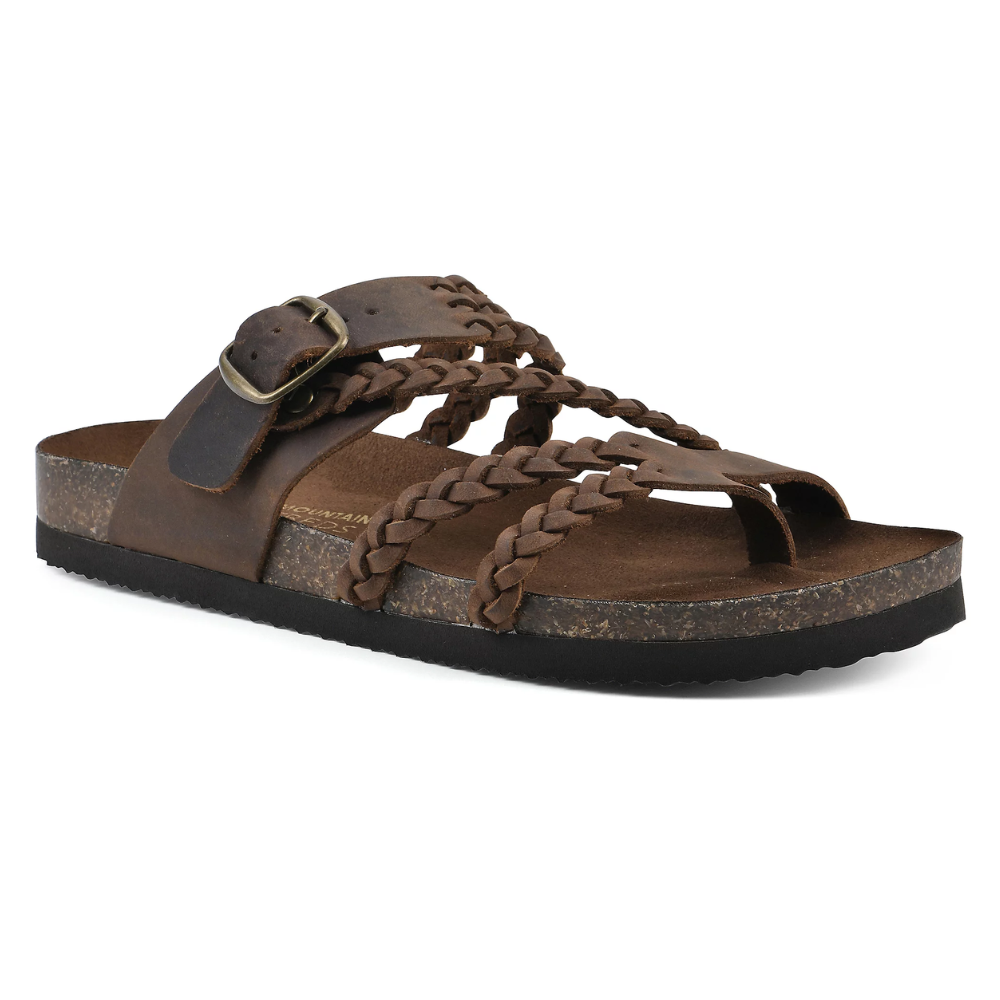 Henry - Comfortable Braided Cork Sandals