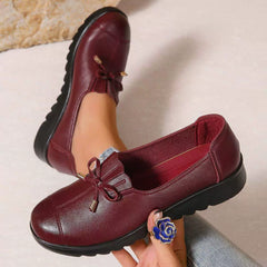 Anita Bow Detail Comfort Loafers