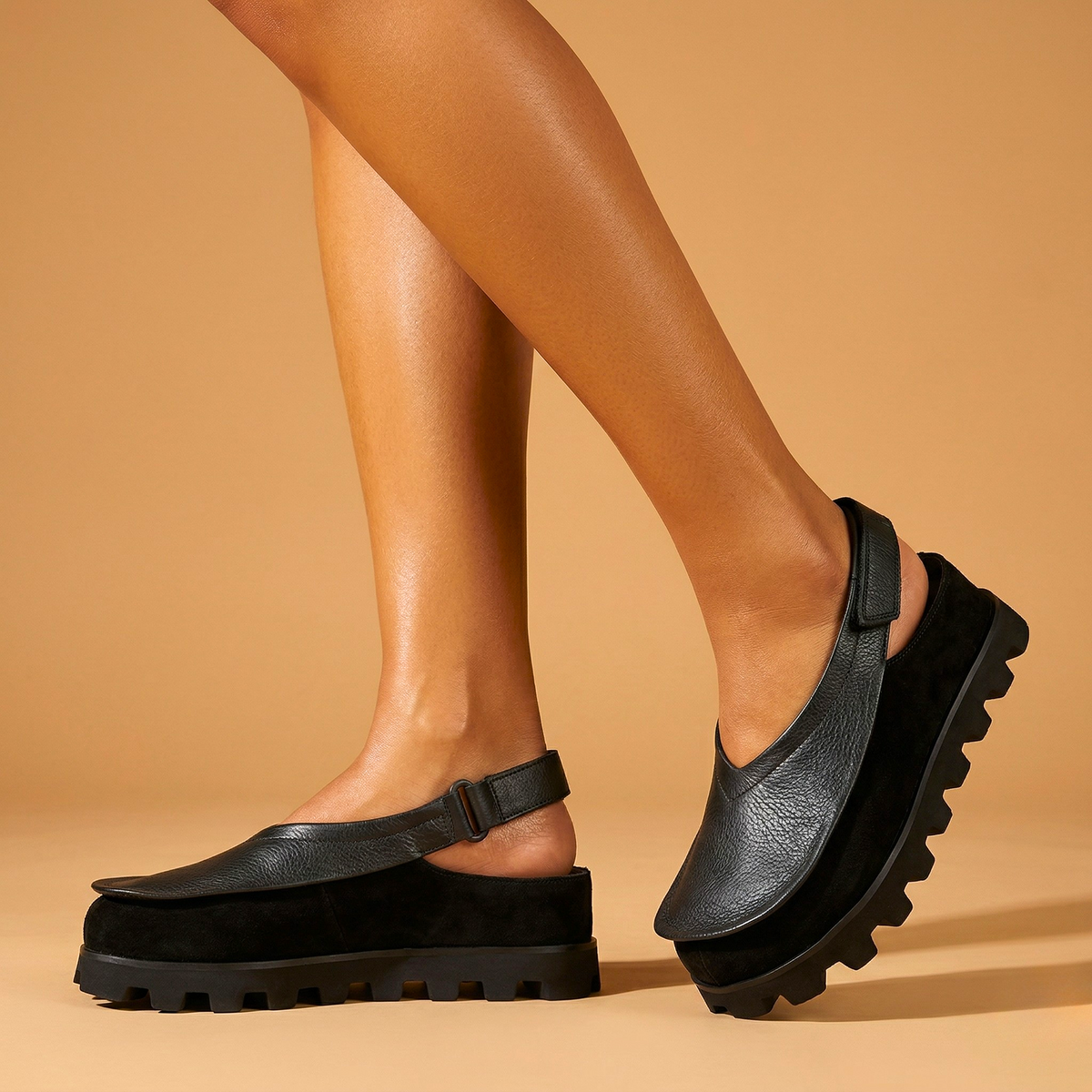 Janice Chunky Platform Slip-On Loafers