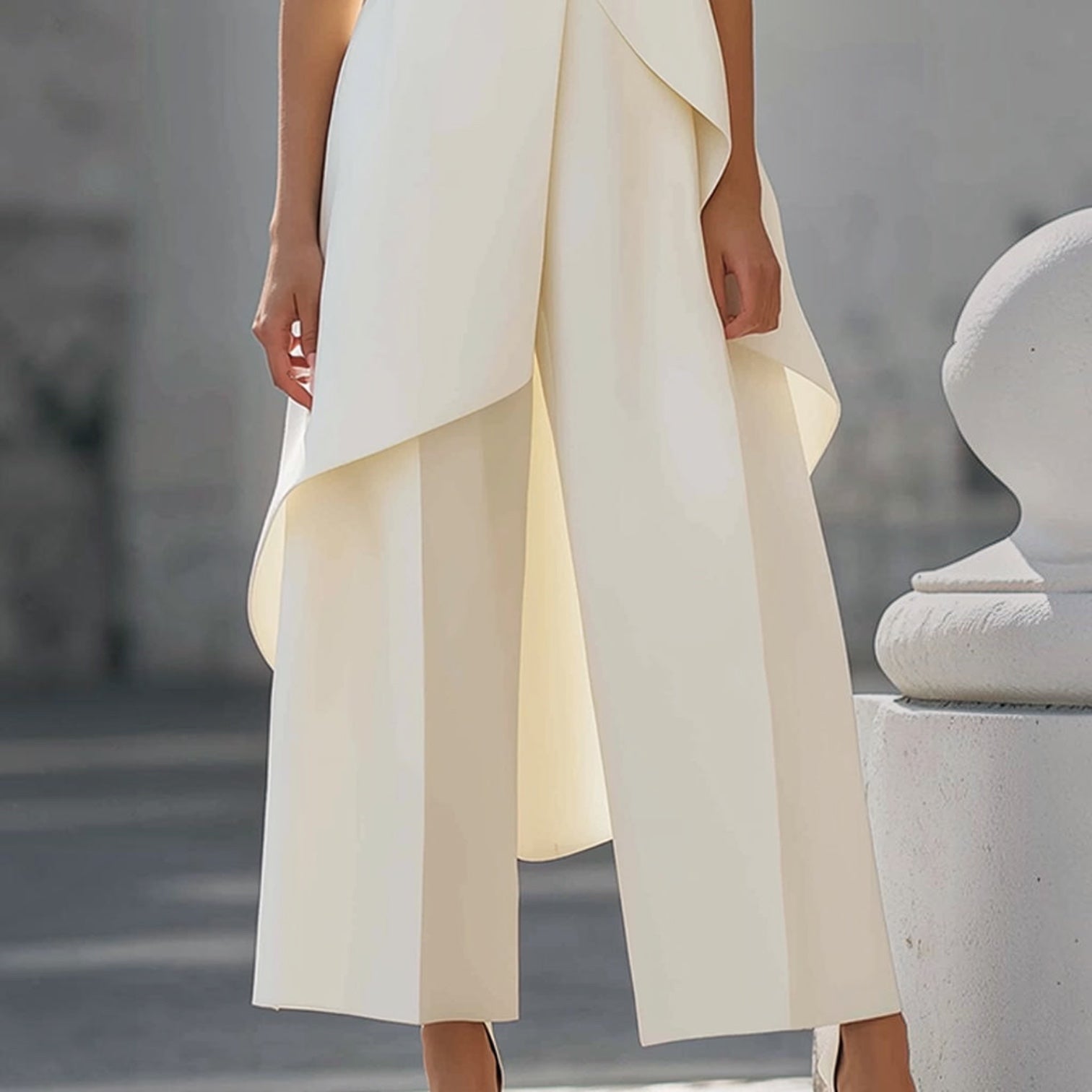 Vivienne™ | Graceful Layered Trouser Set