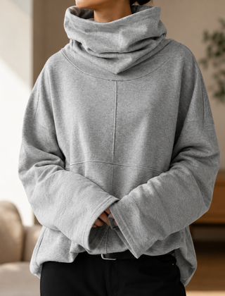 Rosemary Relaxed Cowl Neck Jumper