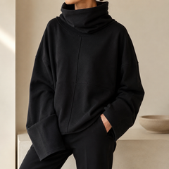 Rosemary Relaxed Cowl Neck Jumper