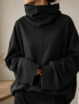Rosemary Relaxed Cowl Neck Jumper