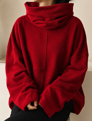 Rosemary Relaxed Cowl Neck Jumper