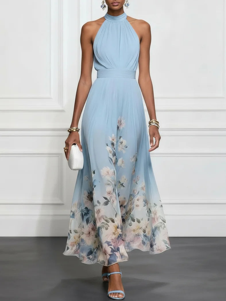Eliana - Elegant Floral Maxi Dress