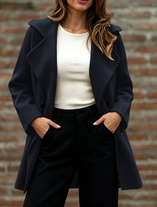 Jacqui Relaxed Double Breasted Coat