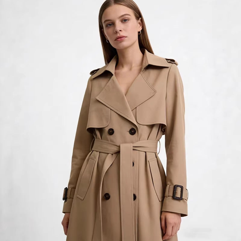 Theresa Classic Belted Trench Coat