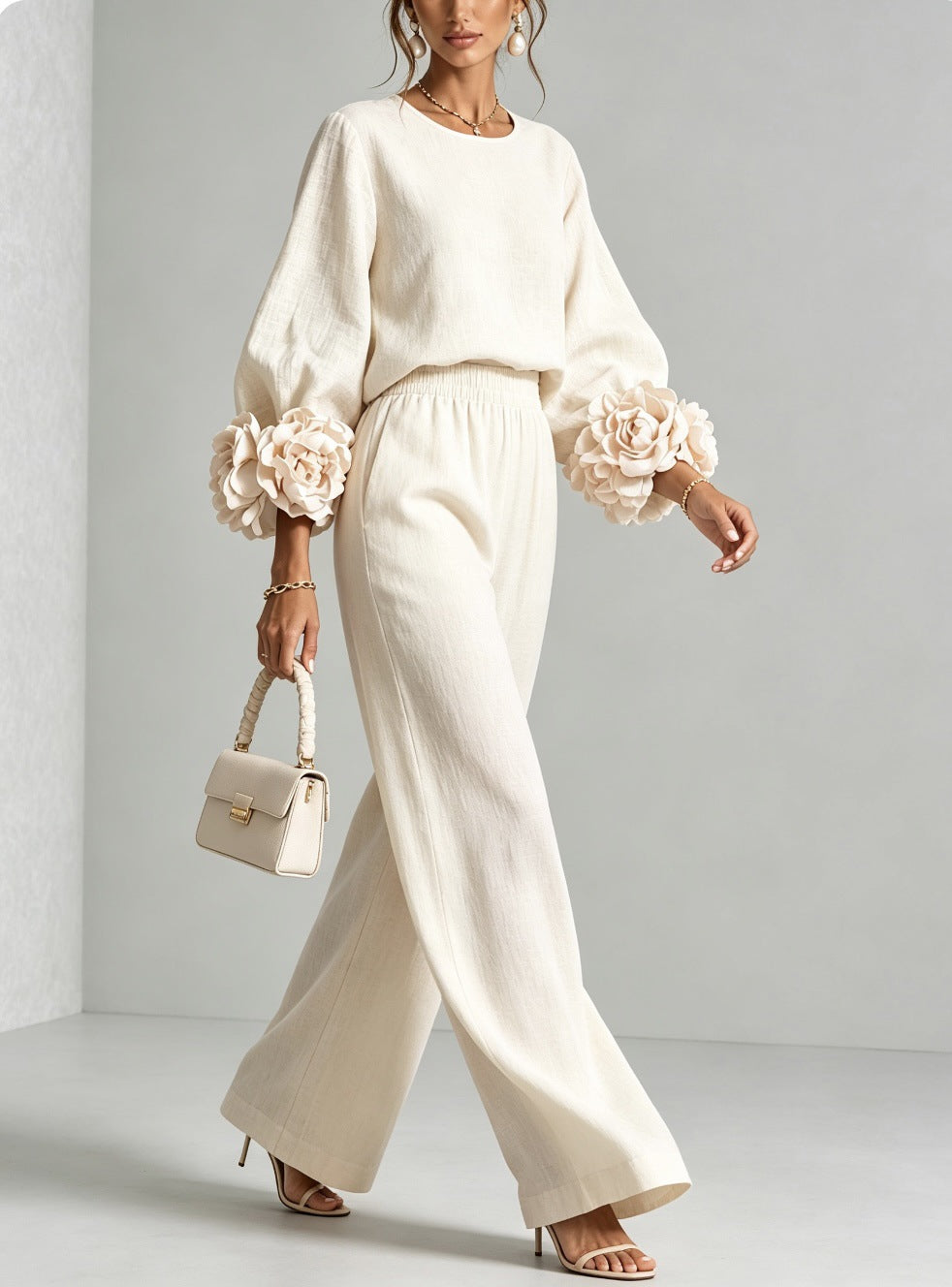 Eleanor™ | Rose Petal Elegance Two-Piece Set
