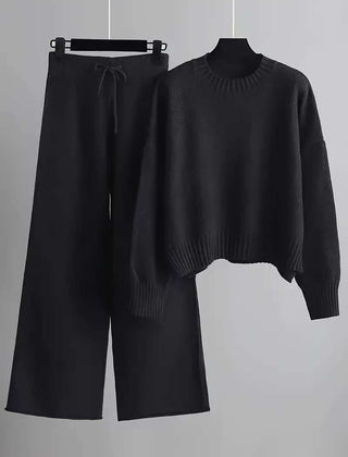 Toni Knit Jumper and Wide Leg Trouser Set