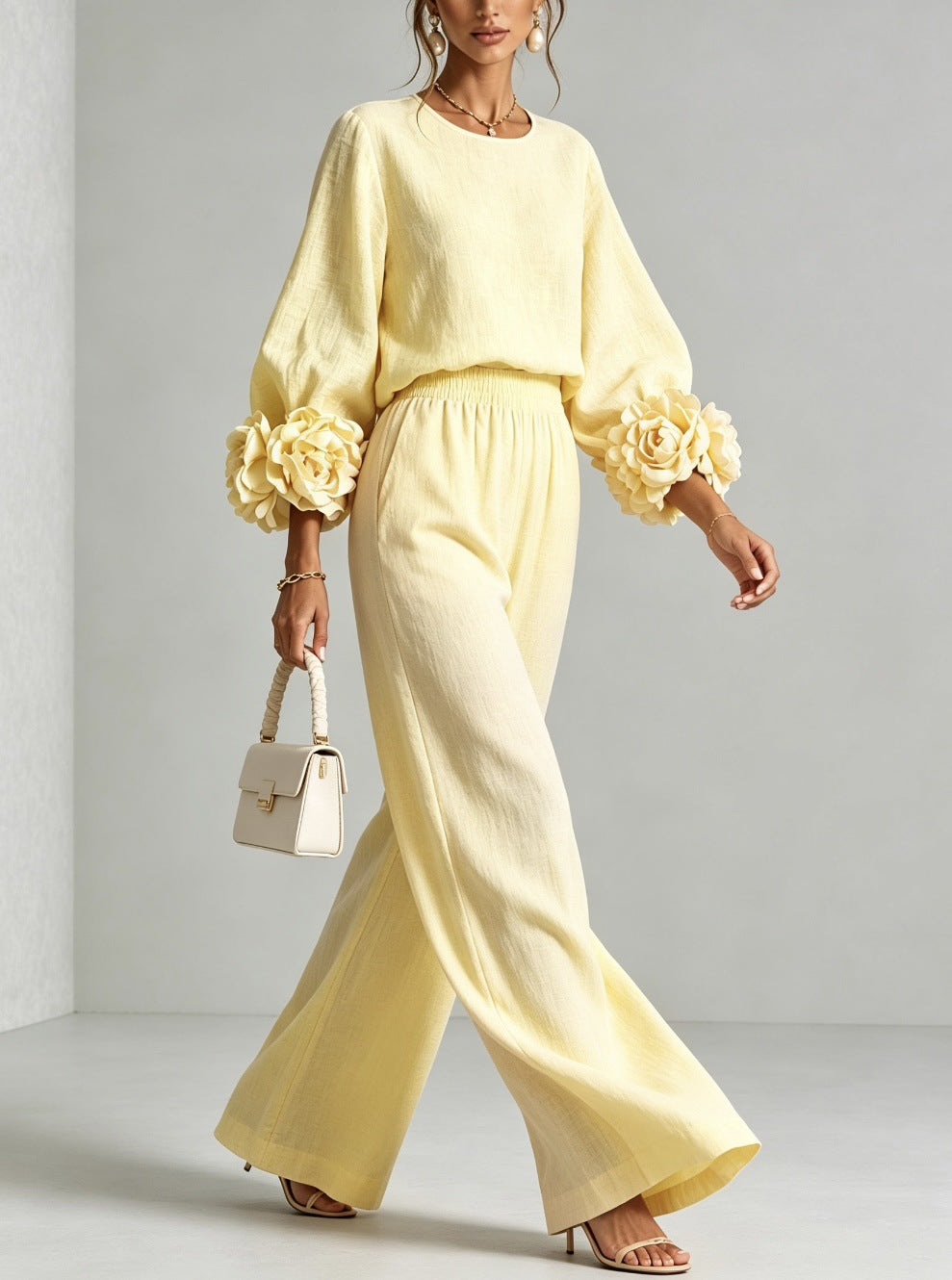 Eleanor™ | Rose Petal Elegance Two-Piece Set
