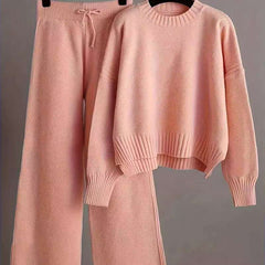 Toni Knit Jumper and Wide Leg Trouser Set