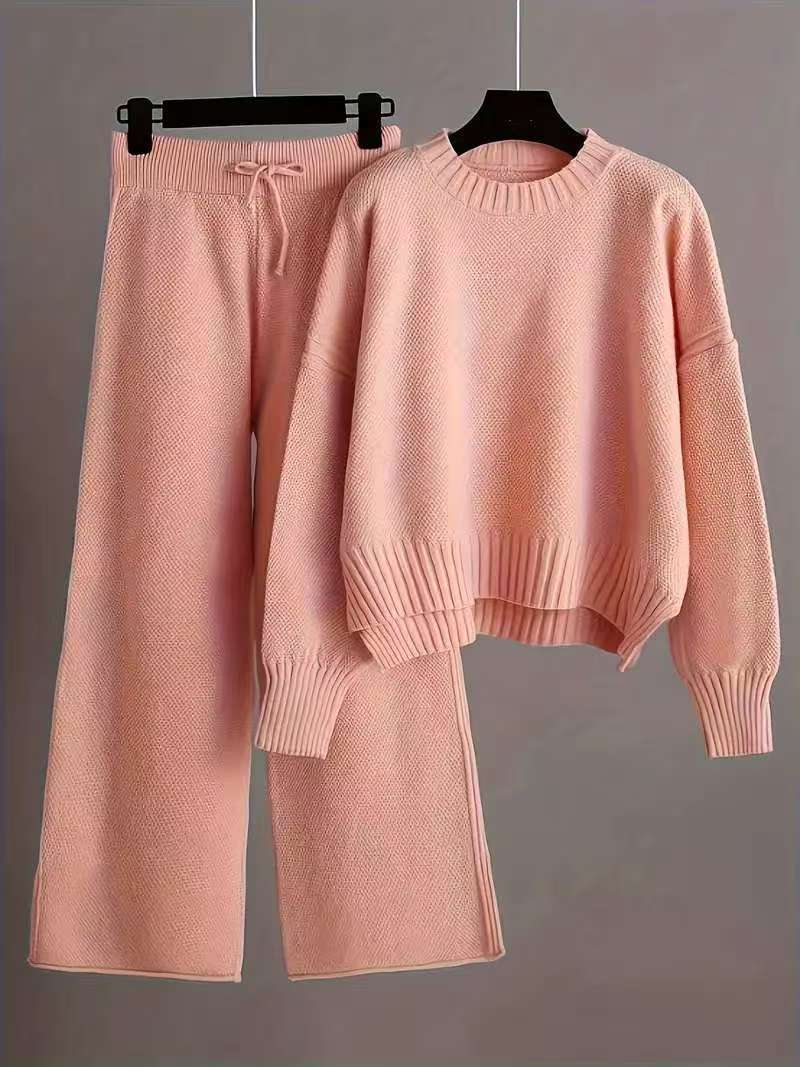 Toni Knit Jumper and Wide Leg Trouser Set