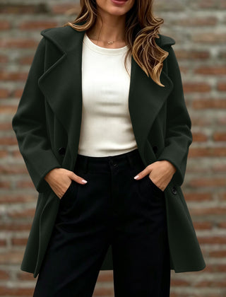 Jacqui Relaxed Double Breasted Coat