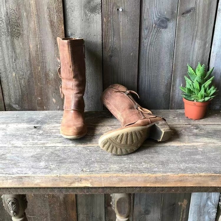 Lily - Mid-Calf Boots