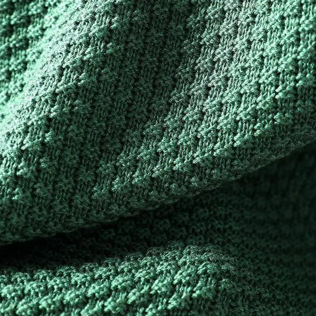 Kay Textured Mock Neck Knit Jumper