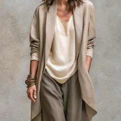 Jennifer Layered Three-Piece Wide-Leg Set