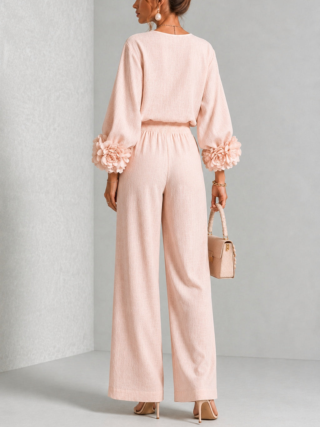 Eleanor™ | Rose Petal Elegance Two-Piece Set