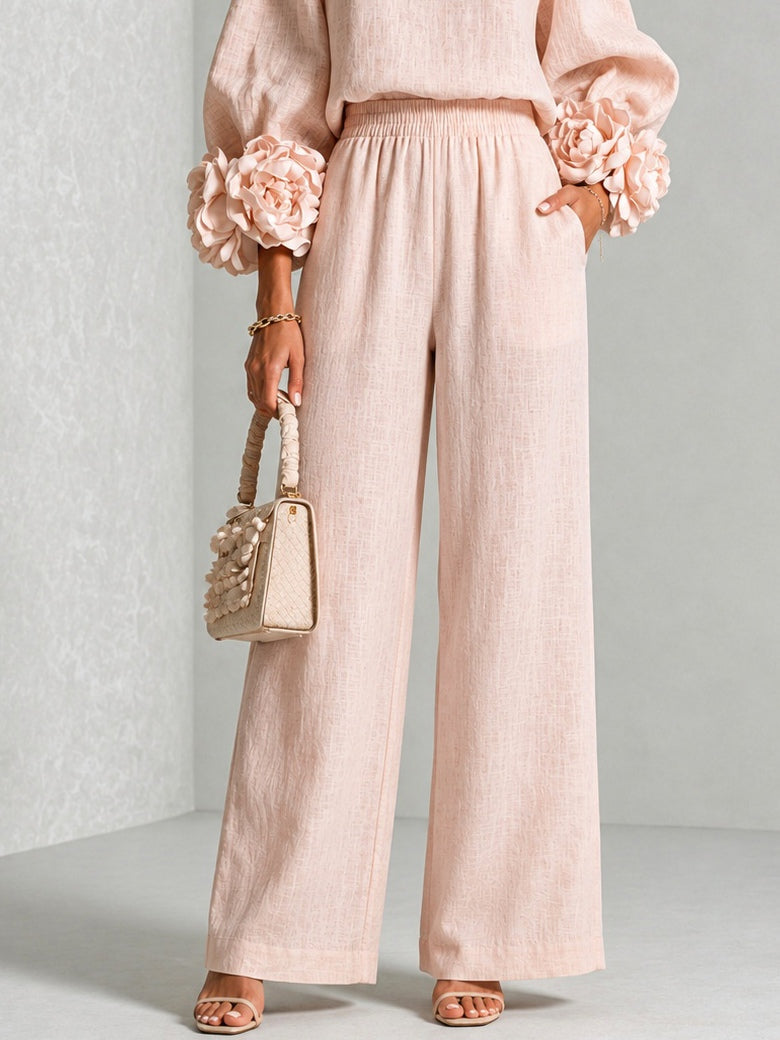 Eleanor™ | Rose Petal Elegance Two-Piece Set