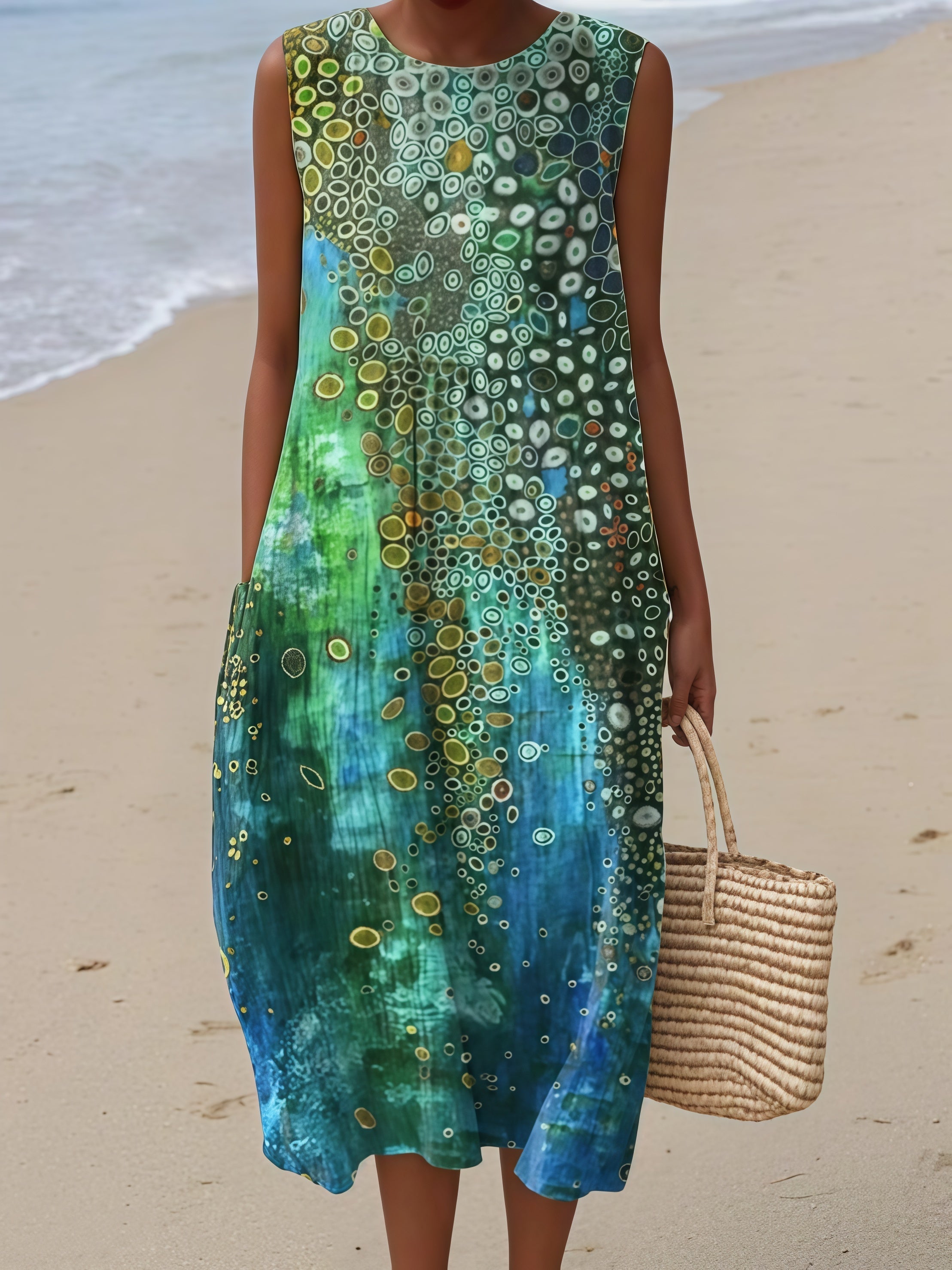 Zara | Lightweight sleeveless summer dress
