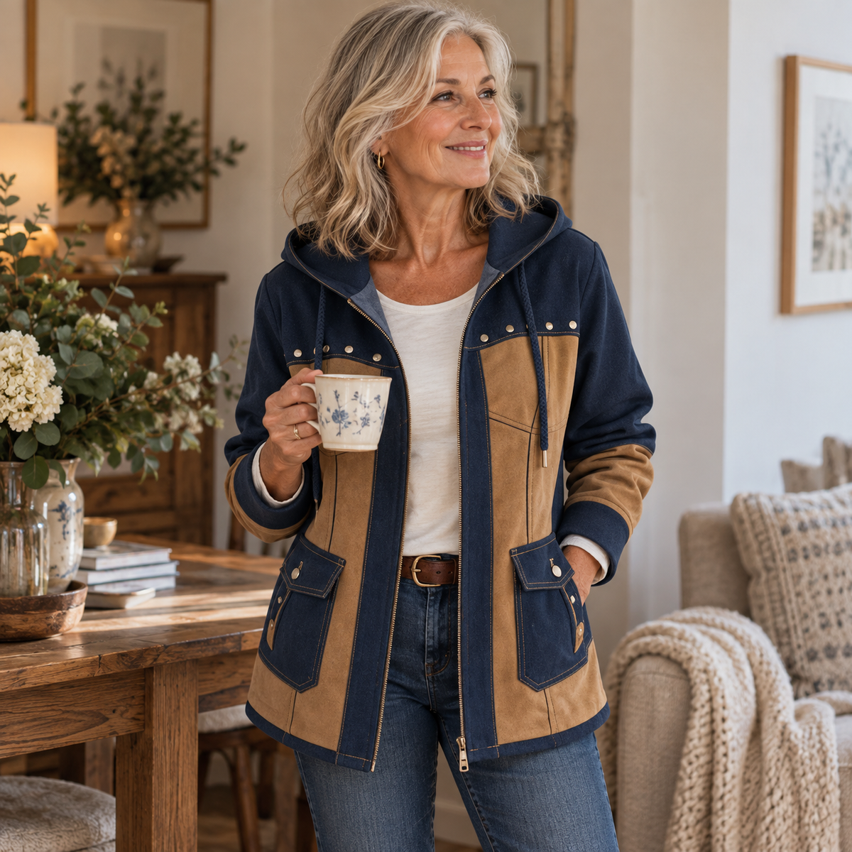 Victoria™ | Heritage Contrast Hooded Jacket