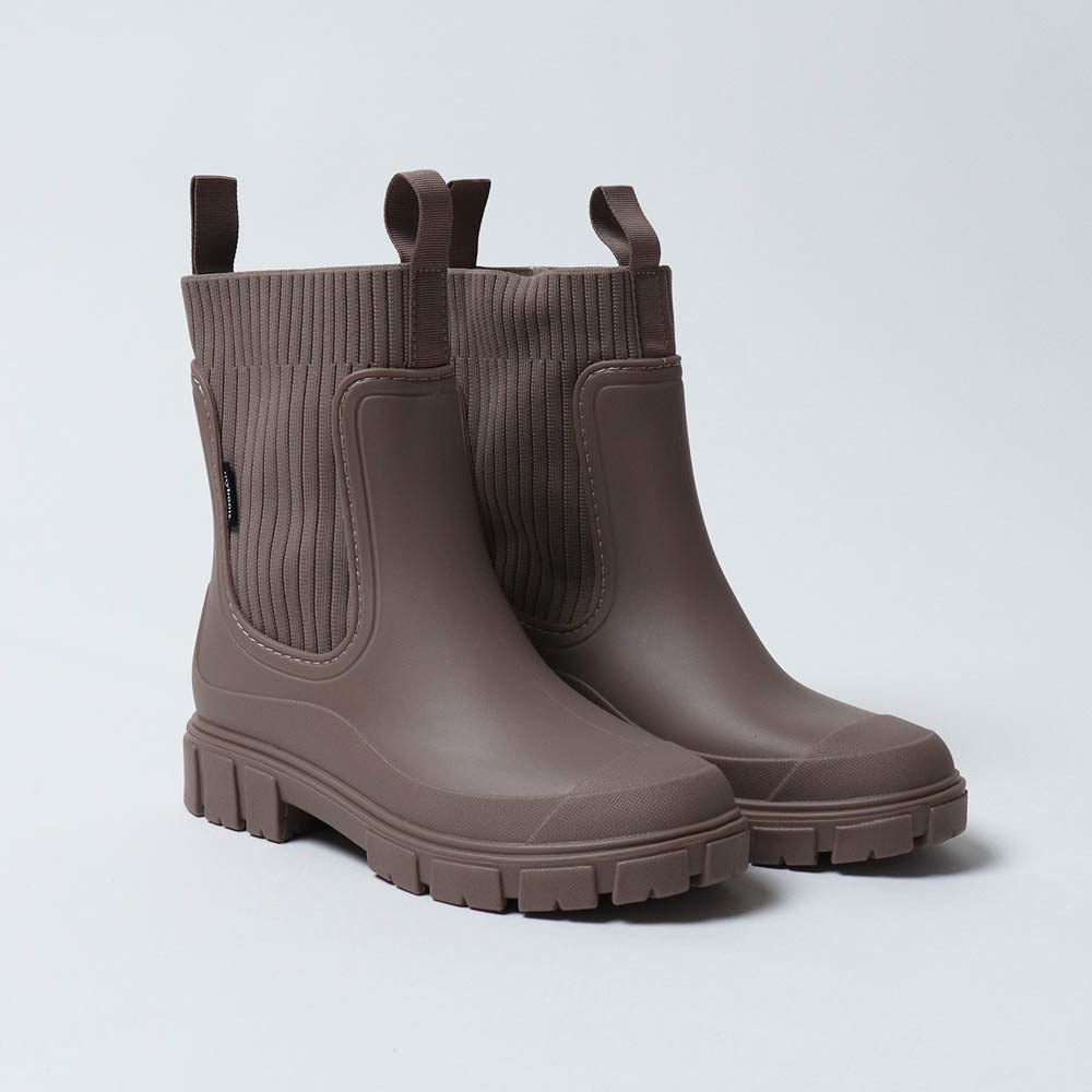 Lorna Chelsea Rain Boots in Mushroom