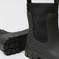 Lorna Chelsea Rain Boots in Olive