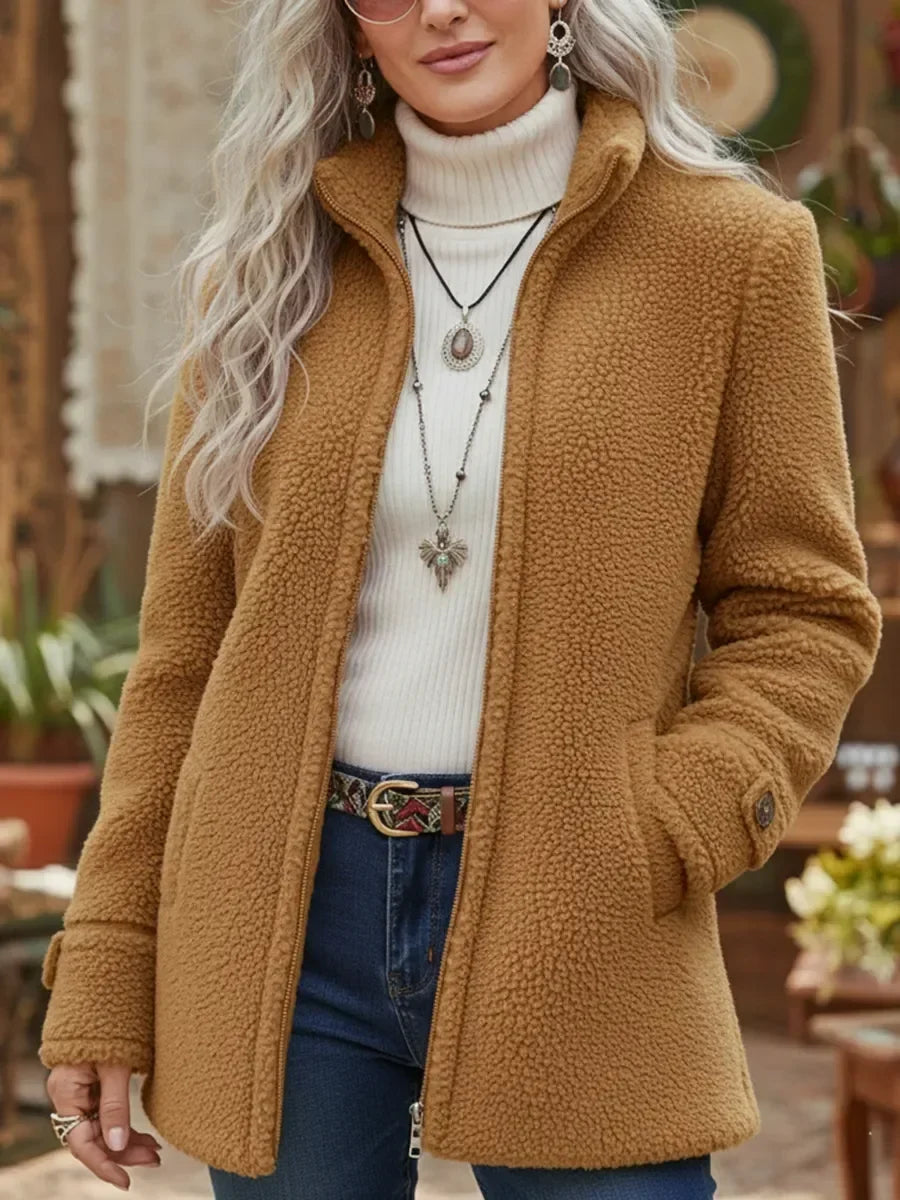 Rosalie™ | Cosy Teddy Zip Jacket