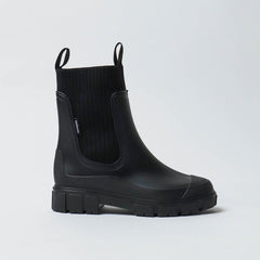 Lorna Chelsea Rain Boots in Black