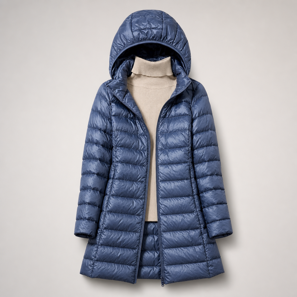 Margaret™ | Lightweight Longline Puffer Coat