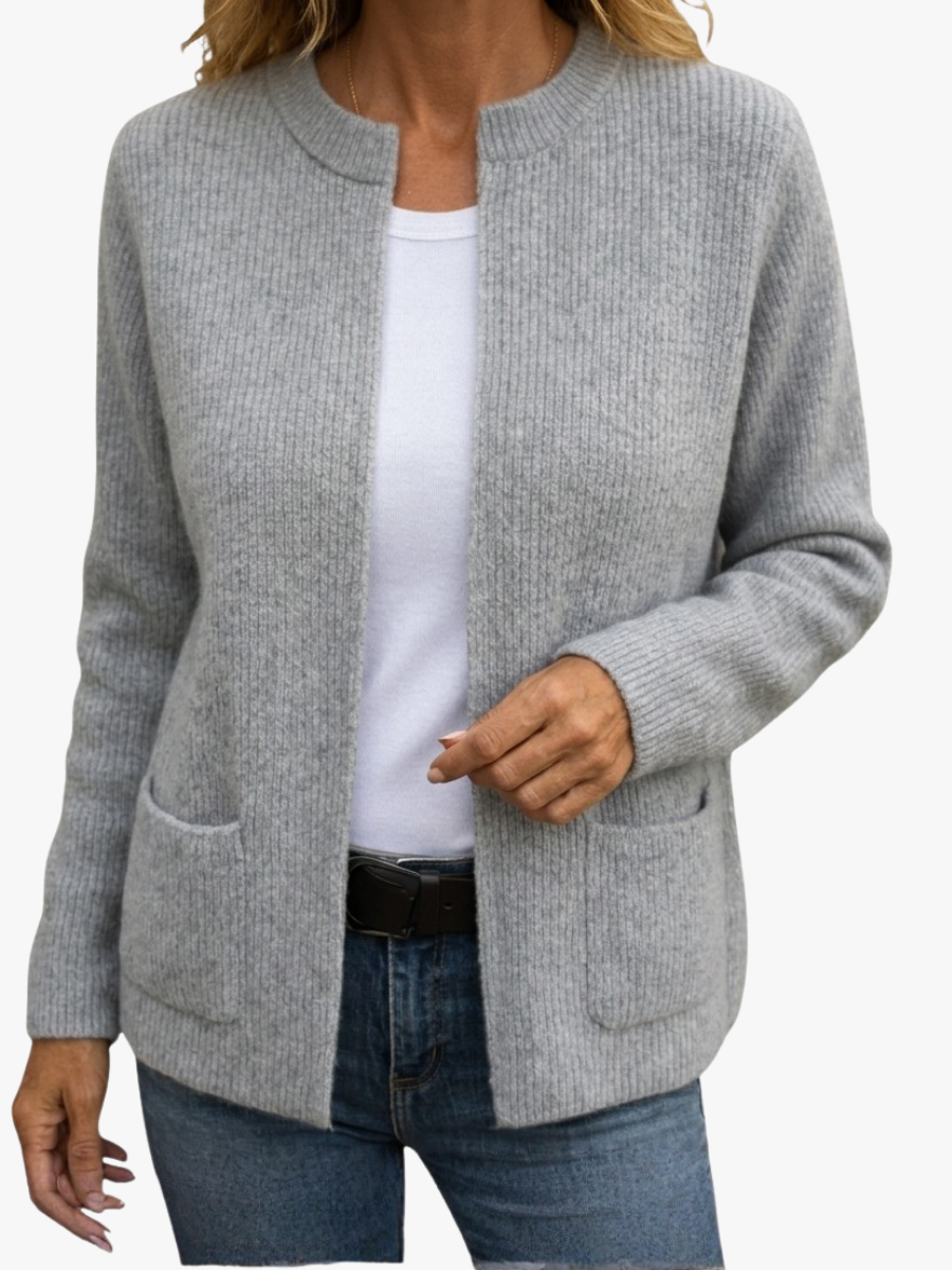 Norma Knitted Pocket Cardigan