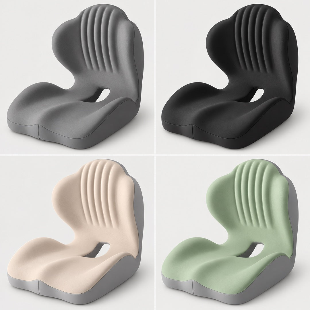 The Debra Memory Foam Seat Cushion with Back Support in all colours