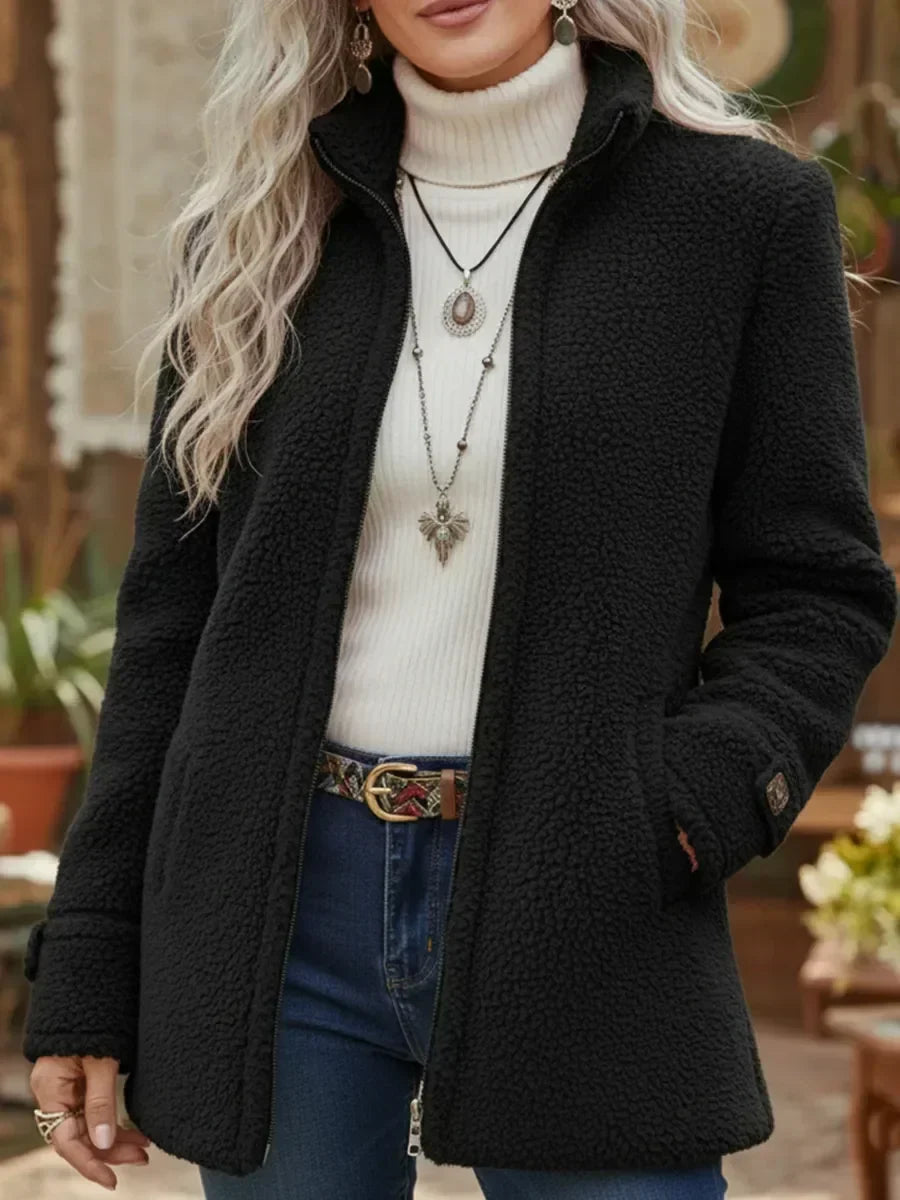 Rosalie™ | Cosy Teddy Zip Jacket