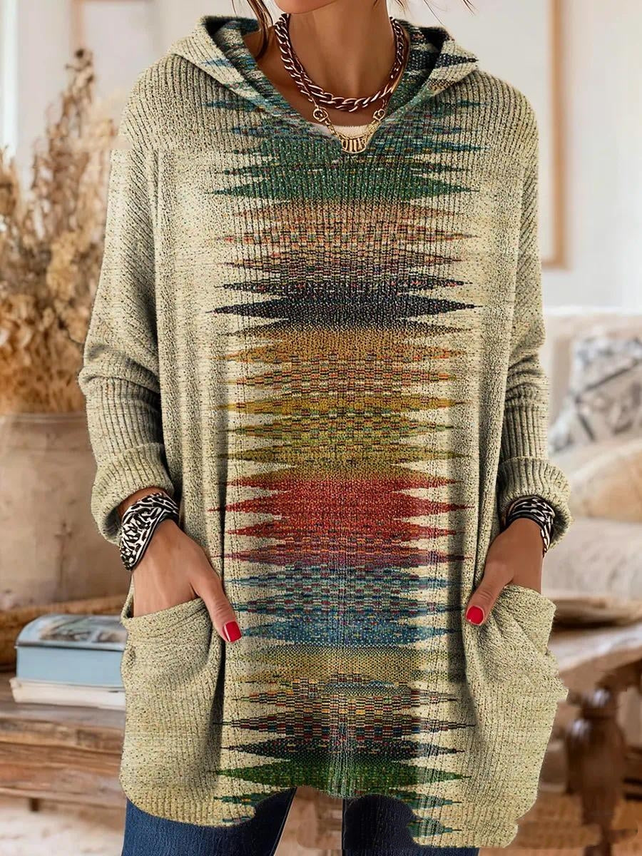 Rosalie™ | Bohemian Hooded Comfort Knit